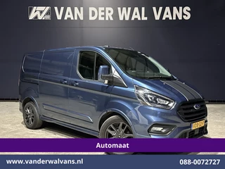 Ford Transit Custom 2.0 TDCI 185pk Automaat L1H1 Sport Euro6 Airco | Navigatie | Camera | Leder | LED | LM velgen Apple Carplay, Android Auto, Cruisecontrol, Trekhaak, Stoelverwarming, Verwarmde voorruit, Parkeersensoren, Bijrijdersbank