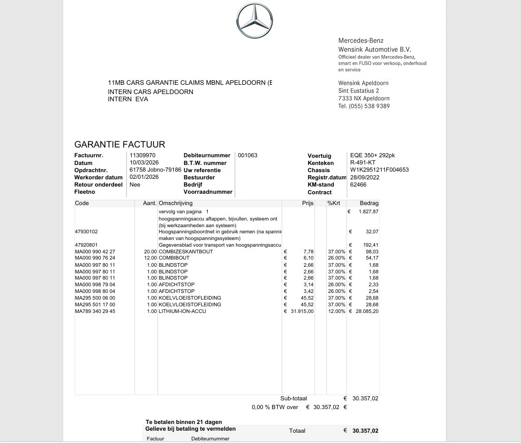 Hoofdafbeelding Mercedes-Benz EQE