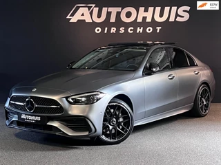 Mercedes-Benz C-klasse 300 e AMG Line Limousine MagnoMatt/ Pano/ Memoryseats/ Massage/ 360 Camera/ Stoelverkoeling/ ACC/ Ambient