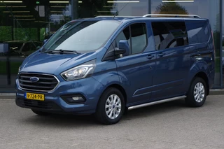 Ford Transit Custom 280 2.0 TDCI L1H1 Limited DC, Camera, Trekhaak, 2x Schuifdeur, Winterpakket
