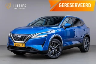 Nissan Qashqai 1.5 e-Power Tekna NL-auto|Panorama|Elek.stoelen|360°|Leder|Carplay|ACC|1e-eig.|Dealer-onderhouden