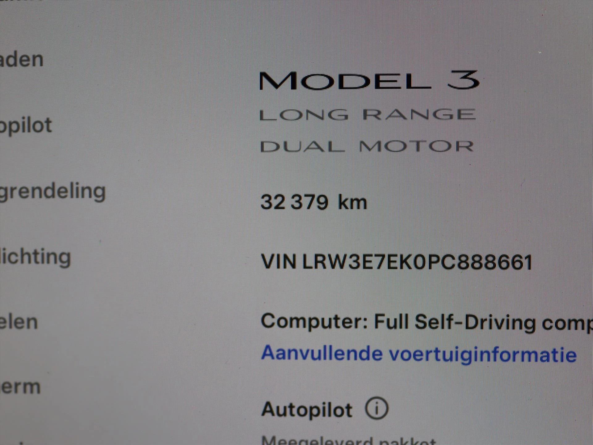 Hoofdafbeelding Tesla Model 3