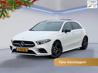 Mercedes-Benz A-klasse 200 Business Solution 163 pk AMG styling, nieuw model, camera, sfeerverlichting, panoramadak, parelmoer wit