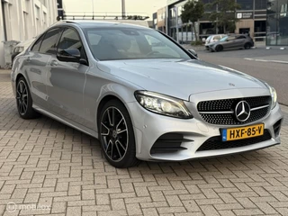 Hoofdafbeelding Mercedes-Benz C-Klasse Mercedes-Benz C180 AMG Facelift|Night Pakket|Pano|360°