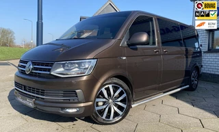 Volkswagen Transporter Multivan 2.0 TDI L2H1 DC 4Motion Highline/ Leer/ Schuifdr. (2)/ Schuif-kanteldak/ Privacy/ Trekhaak