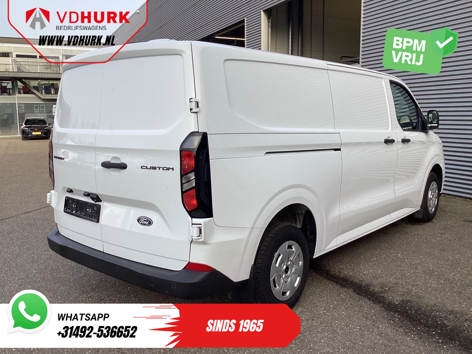 Hoofdafbeelding Ford Transit Custom