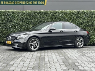 Mercedes C-klasse 180 Business Solution AMG Plus Upgrade Edition, FACELIFT, NL AUTO, NAP LOGISCH, AMG-PAKKET, LEDER, CRUISE CONTROL, CLIMATE CONTROL, STOELVERWARMING, LICHTMETAAL 18"