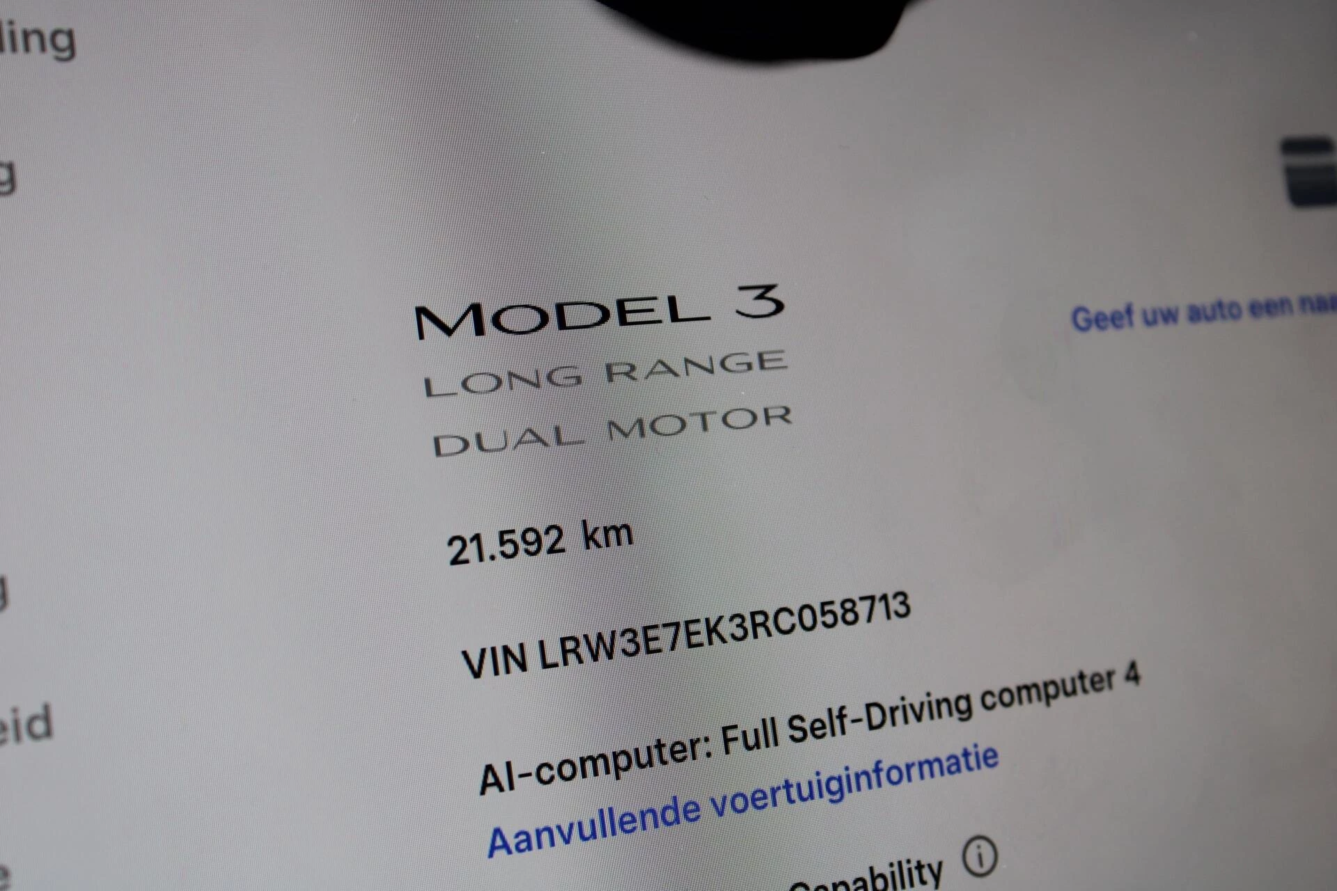 Hoofdafbeelding Tesla Model 3