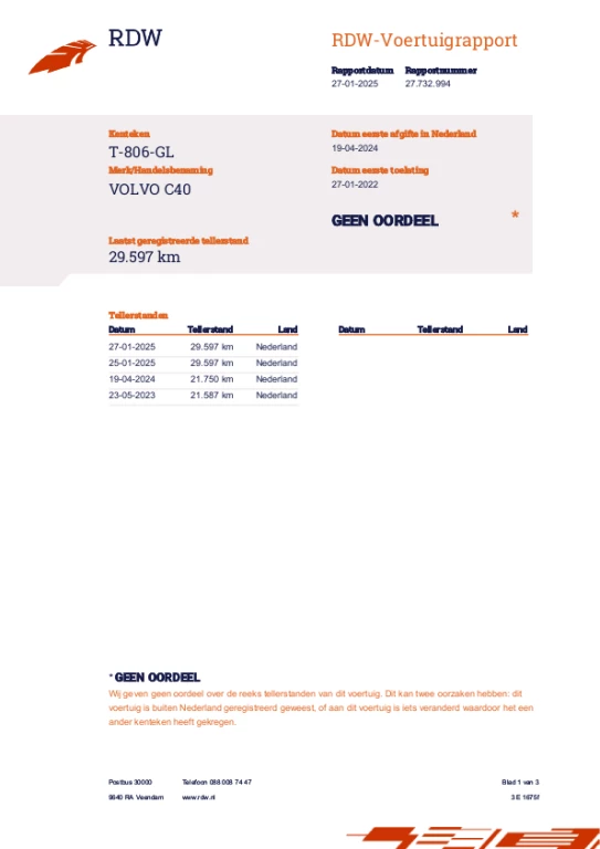 Hoofdafbeelding Volvo C40