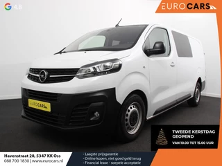 Opel Vivaro 2.0 CDTI Automaat 145 pk L3H1 Dubbele Cabine | Navigatie | Trekhaak | Airco | Parkeer sensoren | Betimmering