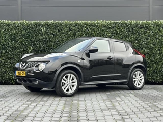 Nissan Juke 1.6 ACENTA, NAVI, CRUISE, LEDER, CAMERA, CLIMATE CONTROL, STOELVERWARMING, KEYLESS, LICHTMETAAL 17"