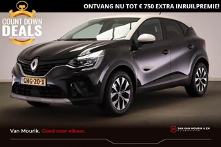 Renault Captur 1.3 Mild Hybrid 140 EDC Techno | Navigatie | Half lederen bekleding | Apple carplay | Led | Camera |