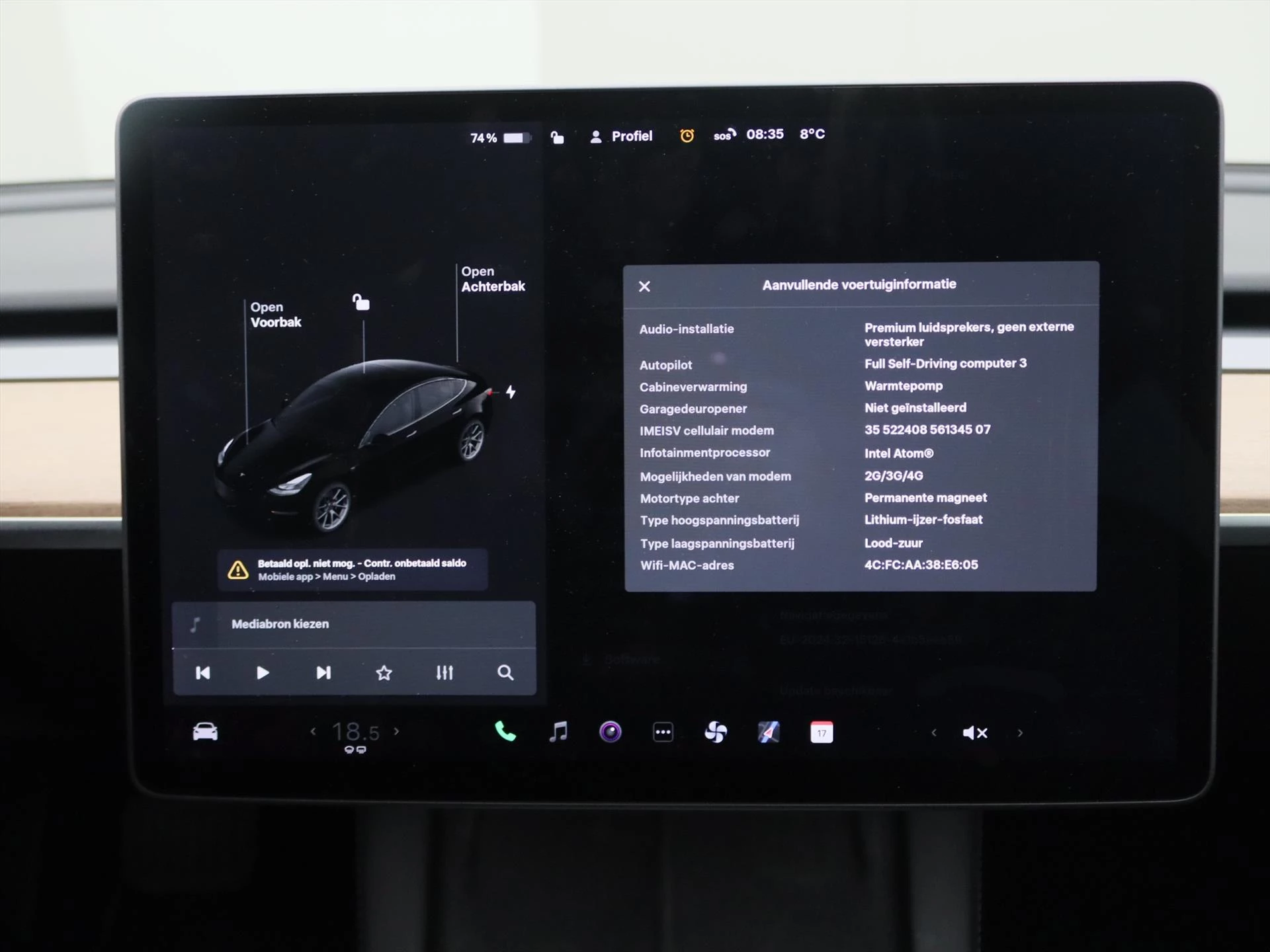 Hoofdafbeelding Tesla Model 3