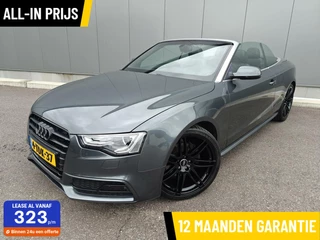 Audi A5 Cabriolet|NL Auto|S-Line|20inch|Leder|Stoelverwarming| 1.8 TFSI Pro Line S
