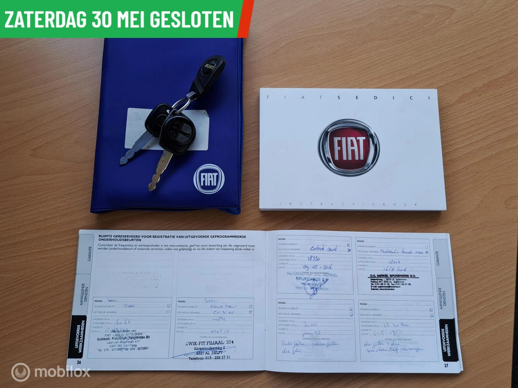 Hoofdafbeelding Fiat Sedici