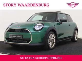 MINI 3-deurs Hatchback Cooper C Automaat / Favoured Trim / Pakket M / 17 inch U-Spoke vibrant silver