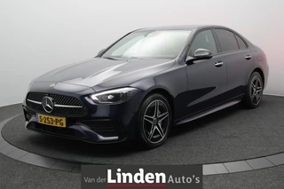 Mercedes-Benz C-Klasse 300 e AMG Line Plug-In Hybrid (100 km Actieradius) | Leer | Camera | Elektr. Stoelen | Navi