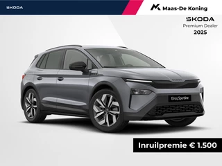 Škoda Elroq Sportline Elektromotor 150 kW/204 PK SUV | Graphite Grey | 20 inch Vega Velgen | Private lease v.a. €481,- p/m | €1500,- inruilpremie