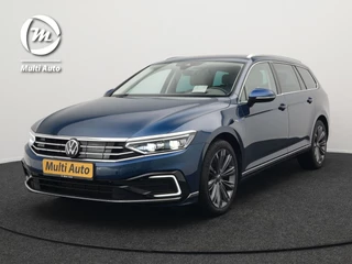 Volkswagen Passat Variant GTE Highline Plug In Hybrid 218pk PHEV | Trekhaak af Fabriek | Adaptive Cruise | Head Up | Lederen Sportstoelen Massage | Apple Carplay | 18"L.M | Navi Full Map |