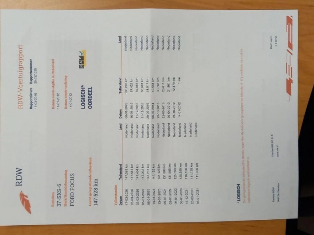 Hoofdafbeelding Ford Focus