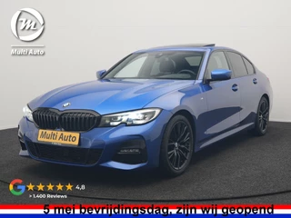 BMW 3 Serie 318i M Sport Shadow 156pk Dealer O.H | Panodak | Alcantara Sportstoelen Verwarmd | Camera & Parkassist | Keyless | Hifi Audio | Apple Carplay | 18"L.M | Sfeerverlichting |
