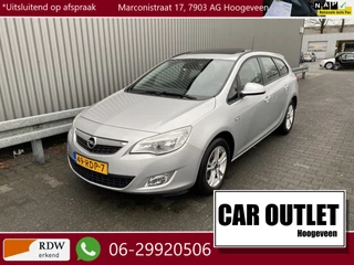 Opel Astra Sports Tourer 1.4 Turbo Cosmo Clima, Half Leder, CC, Schuif/Kantel, LM, Afn.Trekh, nw. APK – Inruil Mogelijk –
