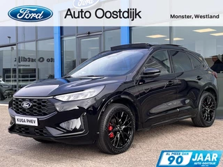 Ford Kuga 2.5 PHEV ST-Line X Black Pack 243PK €10.000,- Voorraadvoordeel! Elek. Trekhaak Panodak 20" Velgen 2100KG Trekgewicht Adaptieve Cruise Winterpack Blind-Spot B&O *Compleet*