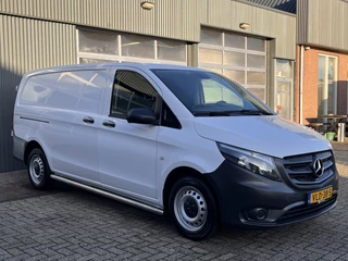 Mercedes-Benz Vito 111 CDI Lang Airco Trekhaak 2000kg trekgewicht Bluetooth telefoon voorbereiding Sitebars Schuifdeur 3-Persoons Dealer onderhouden Euro 6