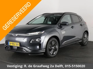 Hyundai Kona EV Premium Two-Tone 64 kWh | Accuconditie: 92% | Navigatie | Leder |