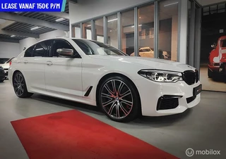 BMW 5-serie M550i xDrive High. Exec. Open dak  HEADUP  ELEK STOELEN 360 CAMERA STOELKOELING DODEHOEK head up