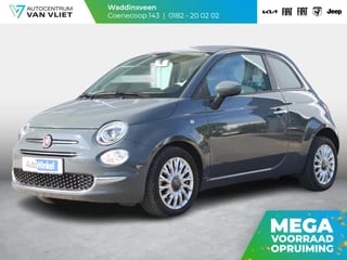 Fiat 500 Hybrid Lounge | Airco | Cruise | Apple Carplay | 15" | Priv. glass