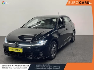 Volkswagen Polo 1.0 TSI R-Line DSG Navigatie Apple Carplay/Android Auto Camera Parkeersensoren Adaptive Cruise Control Matrix-LED-koplamp Lichtmetalen velgen Climate Control Getinte ramen