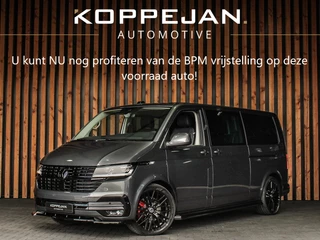 Volkswagen Transporter 2.0 TDI 204PK DSG Dubbele Cabine Bulli | BPM VRIJ! | ELECTRISCHE ACHTERKLEP | 2X SCHUIFDEUR | DIGITALE COCKPIT |