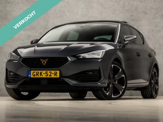 CUPRA Leon 1.4 e-Hybrid VZ Performance 245Pk Automaat (SCHUIFDAK, APPLE CARPLAY, KUIPSTOELEN, SFEERVERLICHTING, ELEK BESTUURDERSSTOEL, GETINT GLAS, STUUR/STOELVERWARMING, CAMERA, ADAPTIVE CRUISE, KEYLESS, NIEUWE APK, NIEUWSTAAT)