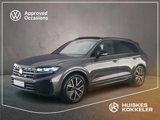 Volkswagen Touareg R Edition 3.0 TSI eHybrid 462pk Tiptronic Trekhaak, Lederen bekleding, DYN audio, Head up display, Luchtvering, Adaptive cruise control, 360 camera