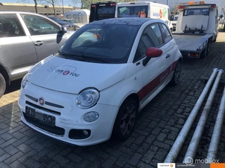 Fiat 500 0.9 TwinAir 500S met schade voor - achter