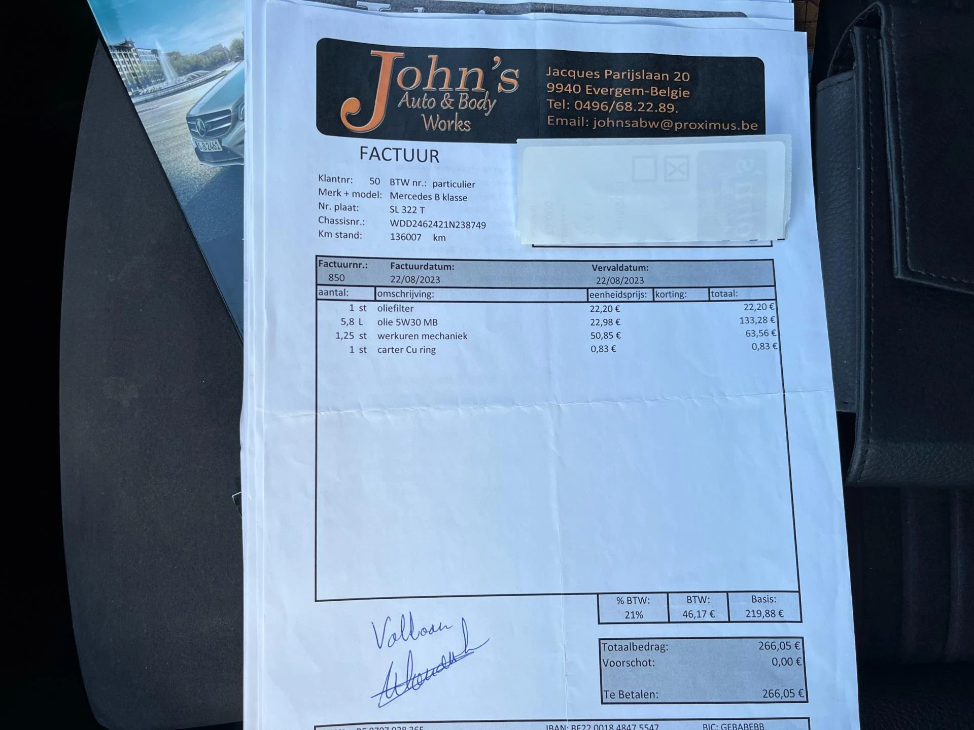 Hoofdafbeelding Mercedes-Benz B-Klasse