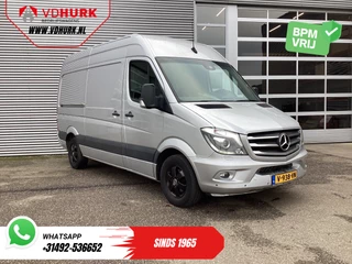 Mercedes-Benz Sprinter 319 3.0 V6 CDI Aut. L2H2 E6 BPM VRIJ! LAGE KM!/ 3.5t Trekvermogen/ Xenon/ LMV/ Cruise/ Stoelverw./ Camera/ Airco