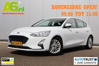 Ford Focus 1.0 EcoBoost Titanium Business Automaat Navigatie Carplay Android Parkeersensor 15 inch LMV