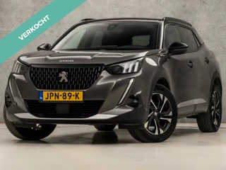 Peugeot 2008 1.2 PureTech GT-Line Automaat (APPLE CARPLAY, GROOT NAVI, 360 CAMERA, KEYLESS, SFEERVERLICHTING, LEDER, GETINT GLAS, TREKHAAK, LED KOPLAMPEN, NIEUWE APK, NIEUWSTAAT)