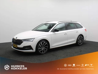 Škoda Octavia Combi Sport Business 1.0 eTSI 110pk DSG Automaat Trekhaak, Adaptive cruise control, Navigatie, Parkeersensoren, Stuurwiel verwarmd, LED verlichting, Stoelverwarming, Airco, App connect