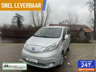 Hoofdafbeelding Nissan e-NV200 Nissan e-NV200 Evalia 40 kWh | Rolstoelbus | luchtvering