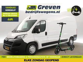 Citroën Jumper 435 L3H2 75 kWh | GRATIS E-Step! | BPM VRIJ | Elektrisch | EMISSIEVRIJE ZONE | 3000KG Airco Cruise Parkeersensoren 3 Persoons