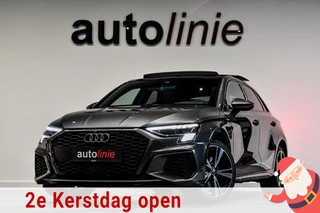 Audi A3 Sportback 40 TFSI e 3x S-Line. RS Zetels, Massage, Pano, HUD, ACC, B&O, Keyless, Camera, Matrix, Sfeer, Dodeh, CarPlay!