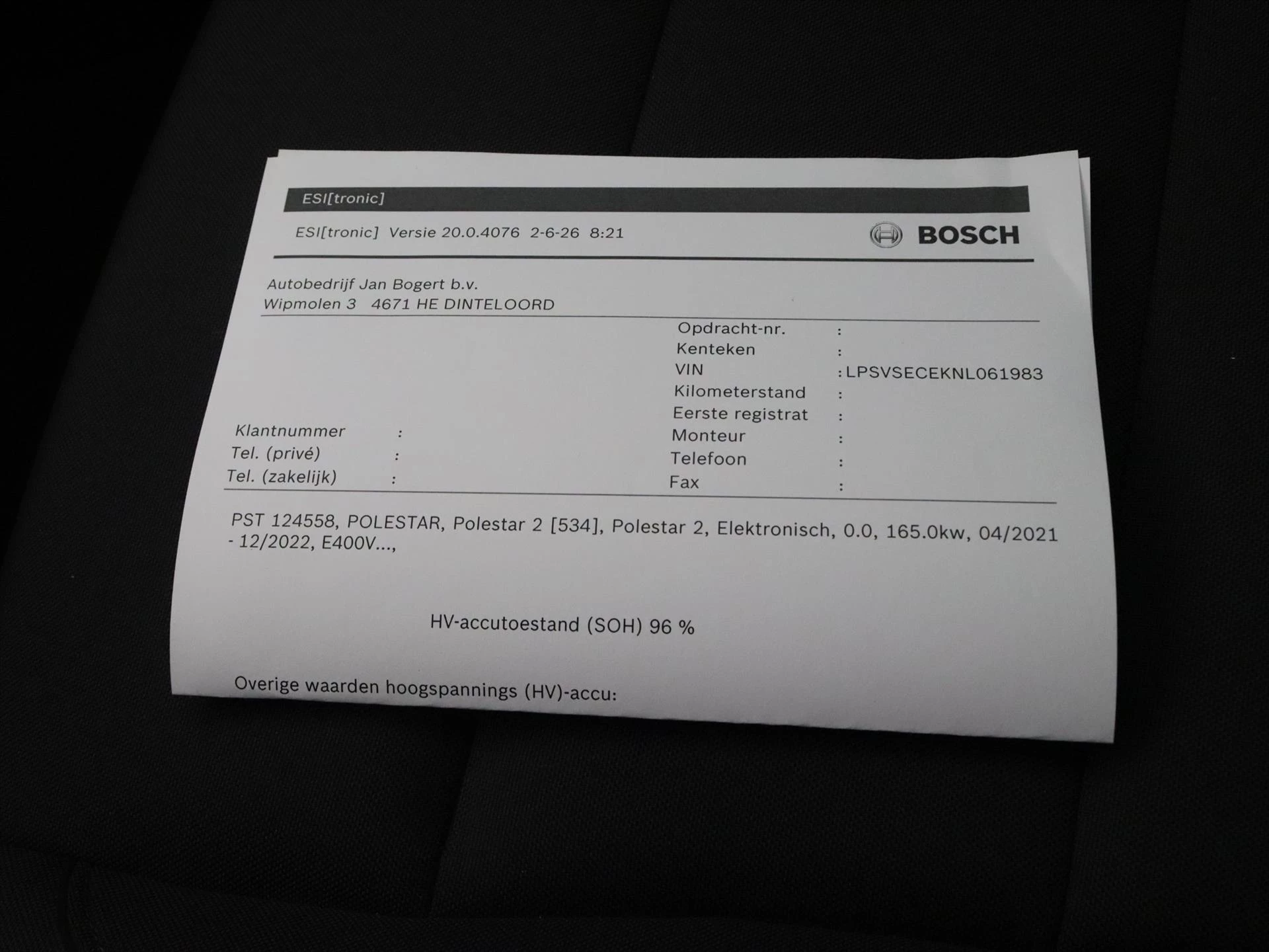 Hoofdafbeelding Polestar 2