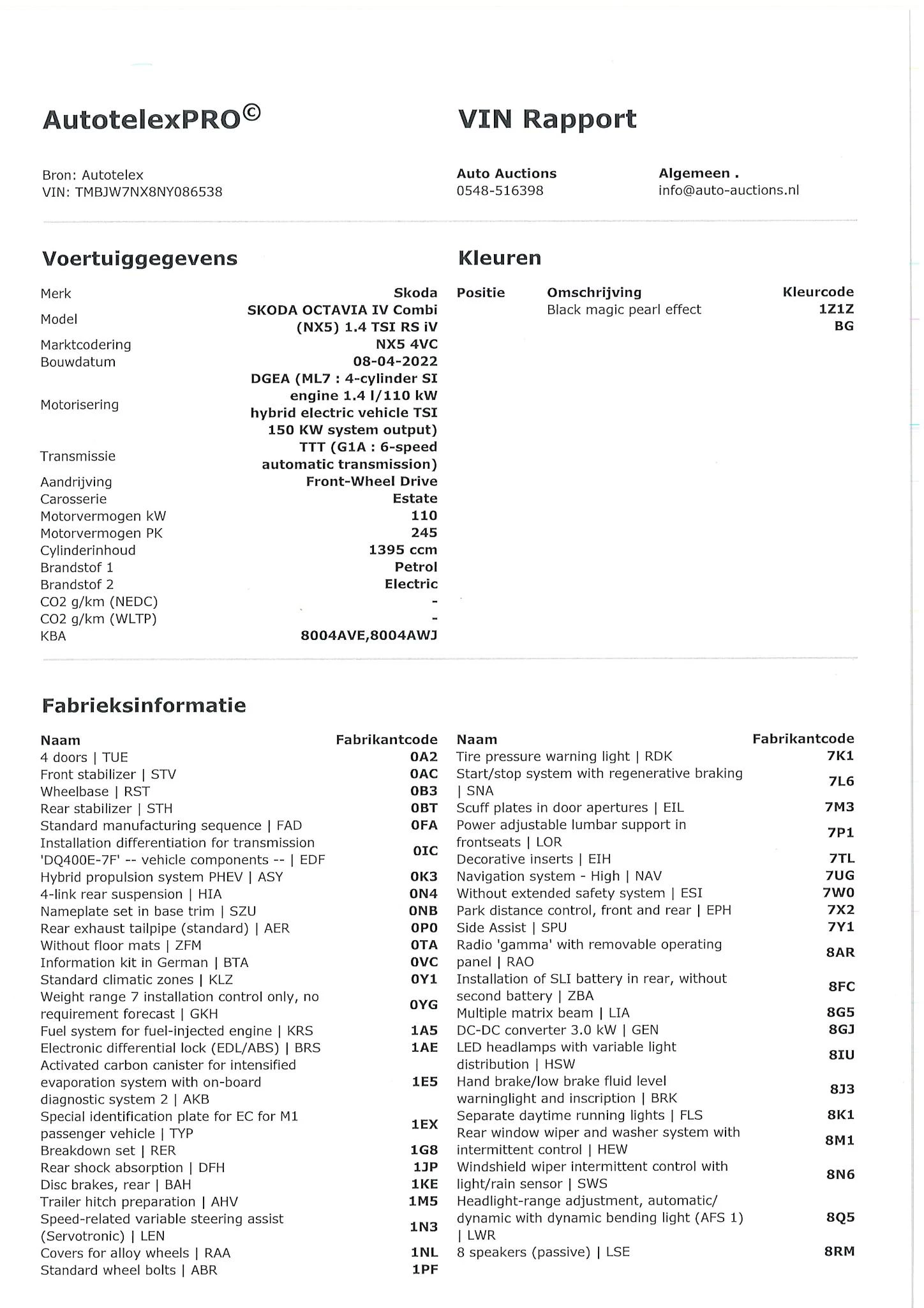 Hoofdafbeelding Škoda Octavia