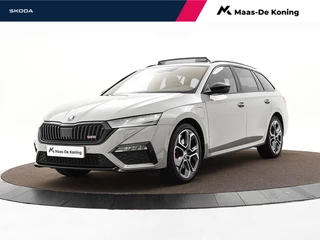 Skoda Octavia Combi 1.4 TSI RS iV PHEV 245pk DSG Business · Panoramadak · Stuur- & Stoelverwarming · Keyless · Sfeerverlichting · Elek. Achterklep ·