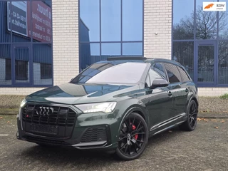 Hoofdafbeelding Audi Q7 Audi Q7 55 TFSI e quattro/ Sq7 RS Seats Full /Uniek Goodwood Green!