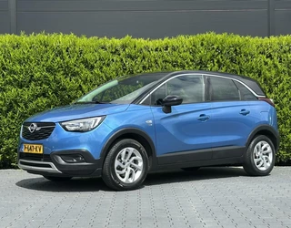 Opel Crossland X 1.2 Turbo 120 JAAR EDITION, CRUISE, NAVI, ECC-AIRCO, STOEL/STUURVERWARMING, PARKEERSENSOREN, LICHTMETAAL 16"