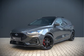 Ford Focus 1.0 EcoBoost Hybrid ST Line X | Bang & Olufsen | Panoramadak | Stuurverwarming | Stoelverwarming | Dodehoekdetectie | Adaptive Cruise Control | Camera | Elektrische Stoel | Keyless | LED | B&O | Leer | Automaat | BTW | Fa